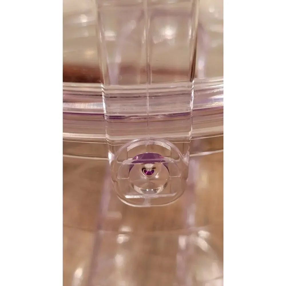 TERVIS Ice Bucket 2.5 qt Clear with Tongs and Handle